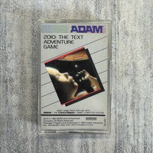 Coleco Adam 2010 The Text Adventure Game  ColecoVision 1984 Cassette Only Works
